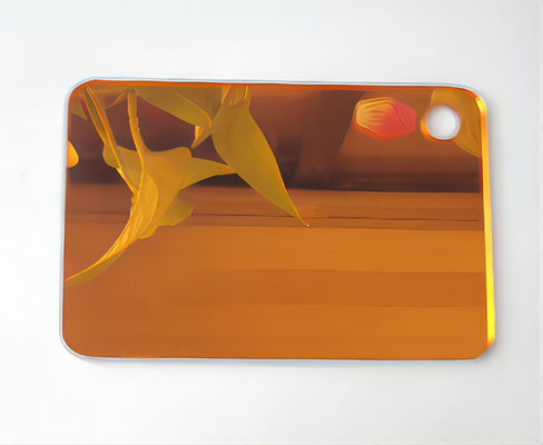 kopen Groothandel 3mm 4x8 Rozengoud Zilver Perspex Spiegel Acrylplaat met PE-film online manufacture