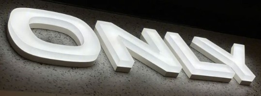 kopen Plastic logo gegoten lichtgevend bord Acrylplaat bord mini brief voor winkel online manufacture