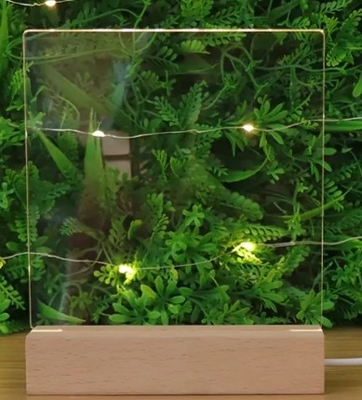 kopen Afwisselbaar geleid acrylisch bord met bericht van de stand online manufacture