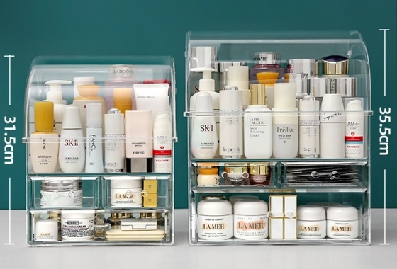 kopen Trend Duidelijke make-up Acryl cosmetische doos Lipstick Jelwery opslag Display Box online manufacture