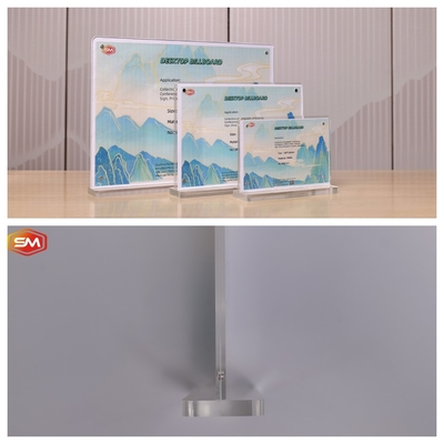 kopen Transparante plexiglas A4 A5 papierstand te koop Reclame Print decoratie online manufacture