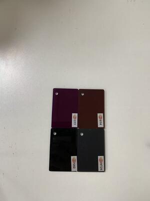 kopen Donker gegoten acrylplaat van 30 mm dik ondoorzichtig paneel voor interieurdecoratie online manufacture