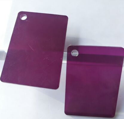 kopen High Gloss Purple Acrylic Sheet Elegante Panel voor bruiloft & evenement decoratie online manufacture