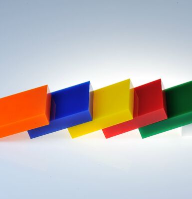 kopen Gekleurd Acrylplaat 18mm Mat Niet-Reflecterend Paneel voor Bibliotheek Leeshoek online manufacture