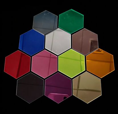 kopen Flexibele 0,8 mm-6 mm gekleurde spiegel acrylplaat online manufacture