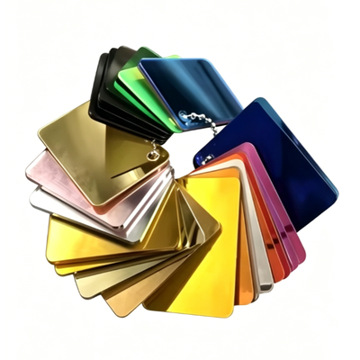 kopen Acrylplaat met meerkleurige spiegel 1220×2440 mm online manufacture