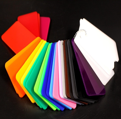 kopen 2-5 mm fabrieksmatig gekleurde acrylplaat aangepaste verwerking voor displayplanken online manufacture