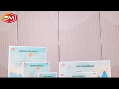 T-vormige ronde hoek magnetische acrylbordhouder