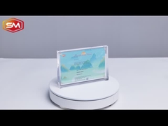 Hoogtransparant enkelzijdig schom acrylmagnetisch fotoraam