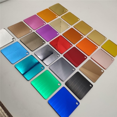 Duurzaam en veelzijdig Dubbele zijde 1 mm PMMA Plexiglas Brons Spiegel Acrylplaat