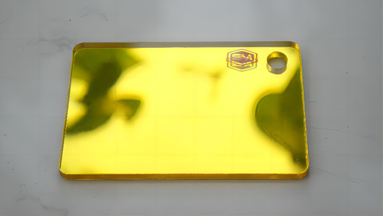 Hoogglanzend 0,8 mm PMMA-groot plastic spiegelplaat met niet-aansluitend bord