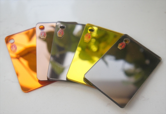 Extrudeerde spiegel Acrylplaat 1220*2440mm Plexiglas Sticker Kleefplaat Plexiglas
