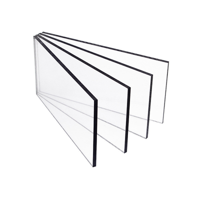 Doorzichtige acrylplaat voor borden 6 mm gegoten doorzichtig plastic plaat gesneden op maat