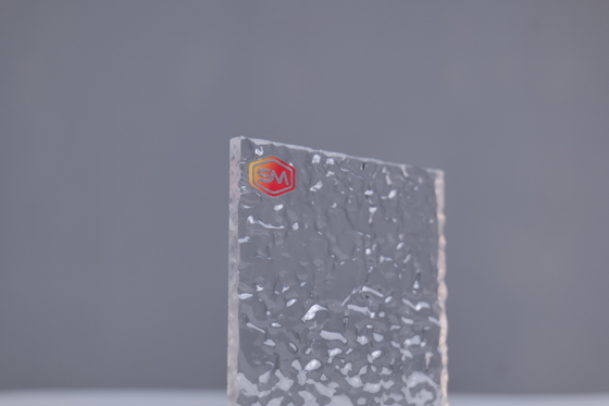 Gepersonaliseerde grootte en gekleurde acrylplaten met textuur voor binnen- en buitentoepassingen
