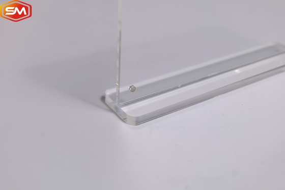 Moderne design T-vorm magnetische acryl bordhouder