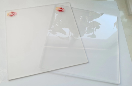 Plexiglas Aanpasbaar helder acrylplaat met een goede oppervlakhardheid en glans
