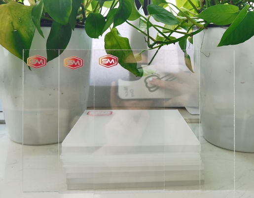 Persoonlijke grootte 10 mm Helder Acrylplaat Dikte Acrylplaat Acrilica's Zonnestoring