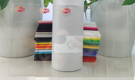 Duidelijk en UV-bestand gegoten acrylplaat Acrylplaat met een dikte van 1 inch