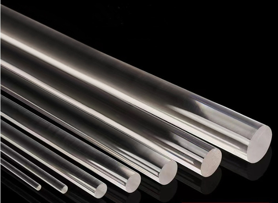 Transparante PMMA Bar Acrylic Extruded Clear Tube Fluorescent Polished And Solid Acrylic Rod Stick