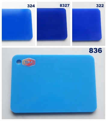 Gegote acrylplaten met een krasbestendige kleur voor verschillende klantvereisten
