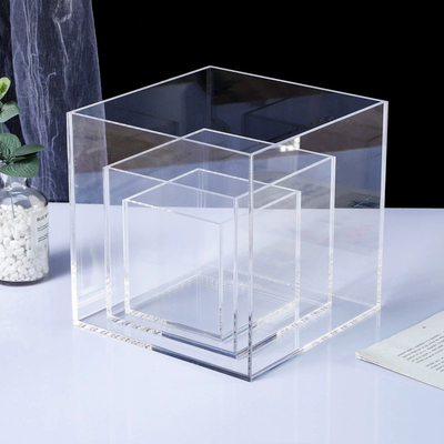 Stofdichte Acrylische vitrines voor verzamelstukken Modellen van trendy speelgoed
