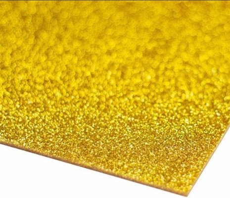 Transparante vaste stof 1.22x2.44m maagdelijk materiaal Glitter Acrylplaat milieuvriendelijk