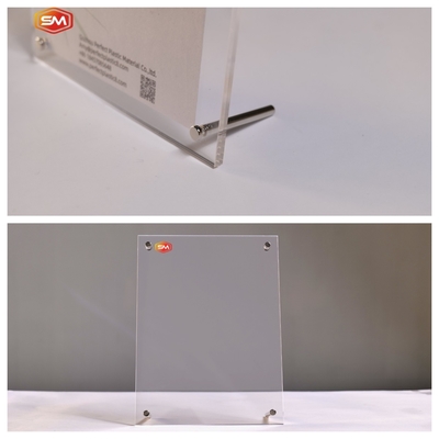 Gratis bureaustand Plexiglas A4 A5 A6 Acryl fotoraam met stand