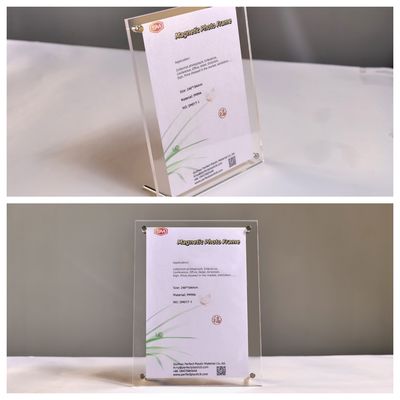 A6 Acryl foto frame met foto frame