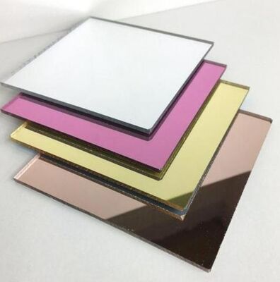 1mm-5mm High-Clarity Mirror Acrylic Sheet One Way Decorative Grote maat voor huisversiering