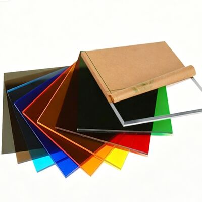 Duurzaam gekleurd helder acrylplaat, groothandel PMMA-acrylplaat