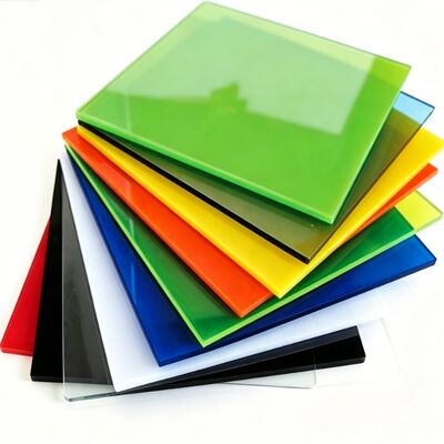 Gekleurde acrylplaat 2-30 mm - Lage prijs voor bewegwijzering en paneelfabricage