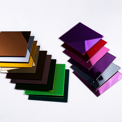 Shatter Resistant Anti-Yellowing Photo Booth Background Colored Mirror Acrylic Sheet and PMMA Mirror Panel